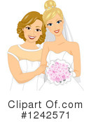 Bride Clipart #1242571 by BNP Design Studio