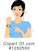 Bride Clipart #1262560 by BNP Design Studio