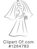 Bride Clipart #1264783 by Vector Tradition SM