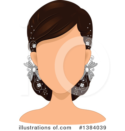 Hairstyle Clipart #1384039 by BNP Design Studio