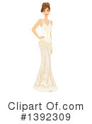 Bride Clipart #1392309 by BNP Design Studio