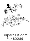 Bride Clipart #1482289 by AtStockIllustration
