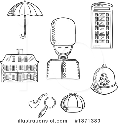 Detective Clipart #1371380 by Vector Tradition SM