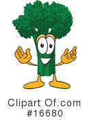 Broccoli Character Clipart #16680 by Toons4Biz