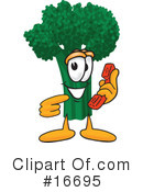 Broccoli Character Clipart #16695 by Mascot Junction