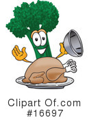 Broccoli Character Clipart #16697 by Mascot Junction