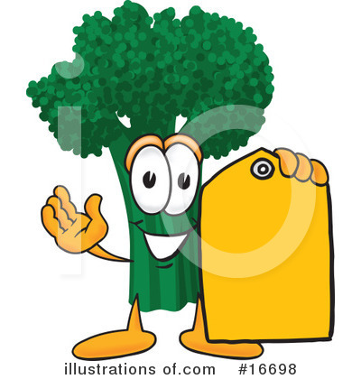 Broccoli Character Clipart #16698 by Toons4Biz