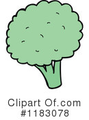 Broccoli Clipart #1183078 by lineartestpilot