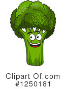 Broccoli Clipart #1250181 by Vector Tradition SM
