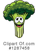 Broccoli Clipart #1287458 by Vector Tradition SM