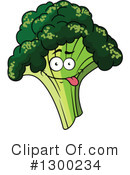 Broccoli Clipart #1300234 by Vector Tradition SM