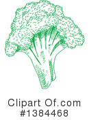 Broccoli Clipart #1384468 by Vector Tradition SM