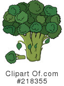 Broccoli Clipart #218355 by Pams Clipart