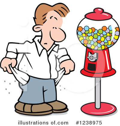 Gumball Machine Clipart #1238975 by Johnny Sajem