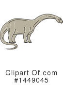 Brontosaurus Clipart #1449045 by patrimonio