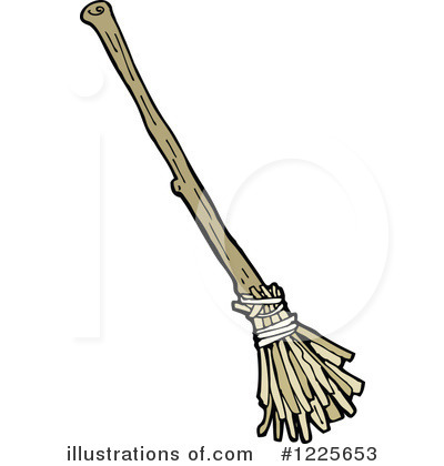 Royalty-Free (RF) Broom Clipart Illustration by lineartestpilot - Stock Sample #1225653