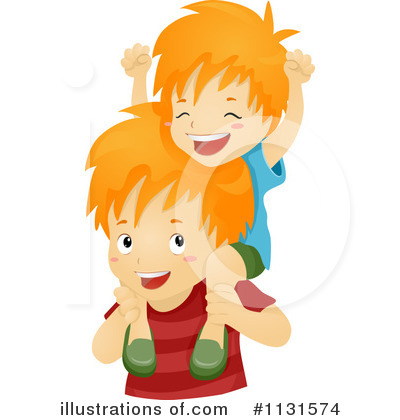 Royalty-Free (RF) Brothers Clipart Illustration by BNP Design Studio - Stock Sample #1131574