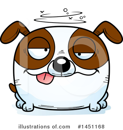 Brown And White Dog Clipart #1451168 by Cory Thoman
