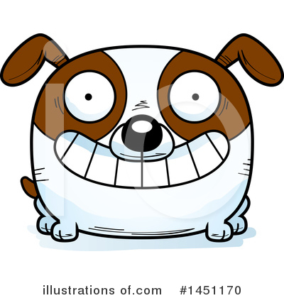 Brown And White Dog Clipart #1451170 by Cory Thoman