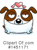 Brown And White Dog Clipart #1451171 by Cory Thoman
