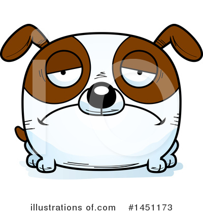 Brown And White Dog Clipart #1451173 by Cory Thoman