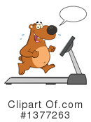 Brown Bear Clipart #1377263 by Hit Toon