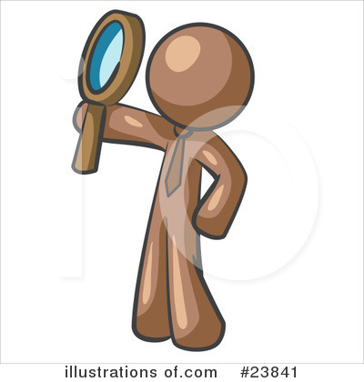 Magnify Clipart #23841 by Leo Blanchette