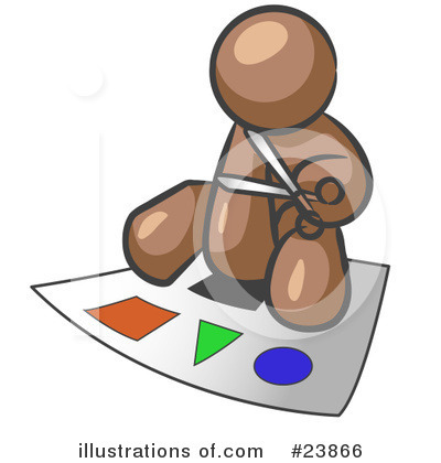 Royalty-Free (RF) Brown Collection Clipart Illustration by Leo Blanchette - Stock Sample #23866