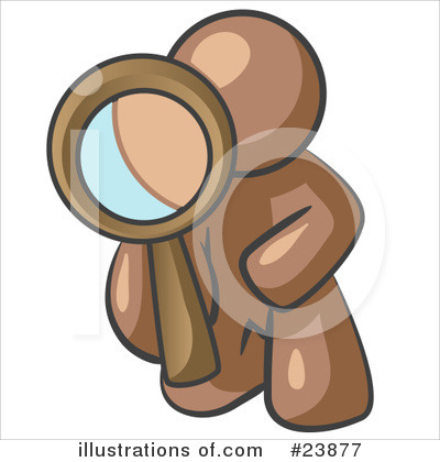 Magnifying Glass Clipart #23877 by Leo Blanchette