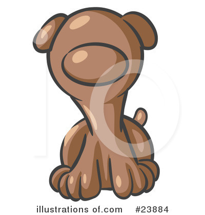 Royalty-Free (RF) Brown Collection Clipart Illustration by Leo Blanchette - Stock Sample #23884