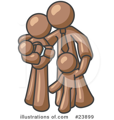 Royalty-Free (RF) Brown Collection Clipart Illustration by Leo Blanchette - Stock Sample #23899