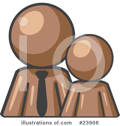 Royalty-Free (RF) Brown Collection Clipart Illustration by Leo Blanchette - Stock Sample #23906