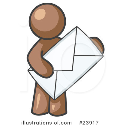Envelope Clipart #23917 by Leo Blanchette