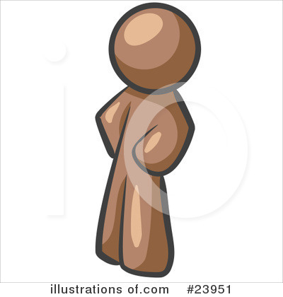 Royalty-Free (RF) Brown Collection Clipart Illustration by Leo Blanchette - Stock Sample #23951