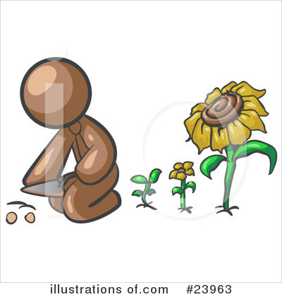 Plant Clipart #23963 by Leo Blanchette