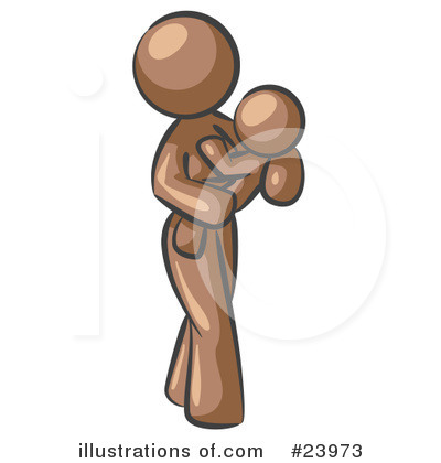 Royalty-Free (RF) Brown Collection Clipart Illustration by Leo Blanchette - Stock Sample #23973