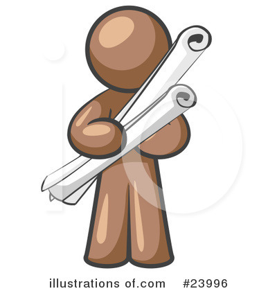 Royalty-Free (RF) Brown Collection Clipart Illustration by Leo Blanchette - Stock Sample #23996