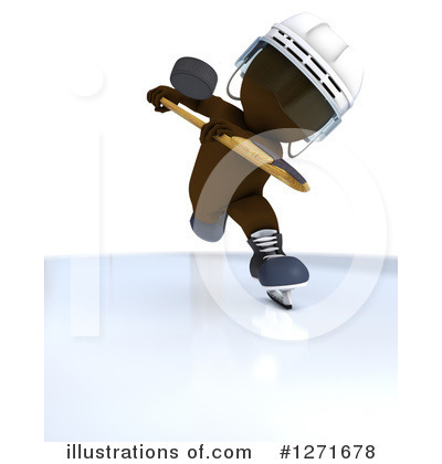 Ice Hockey Clipart #1271678 by KJ Pargeter