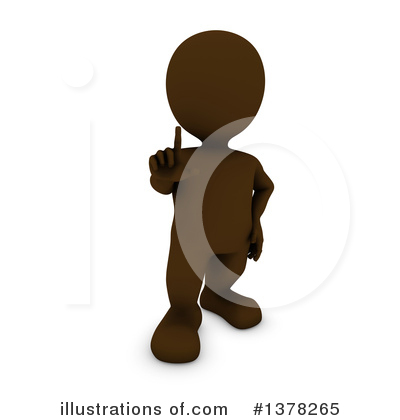 Royalty-Free (RF) Brown Man Clipart Illustration by KJ Pargeter - Stock Sample #1378265