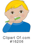 Brushing Teeth Clipart #16206 by Maria Bell