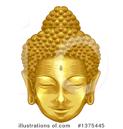 Royalty-Free (RF) Buddha Clipart Illustration by BNP Design Studio - Stock Sample #1375445