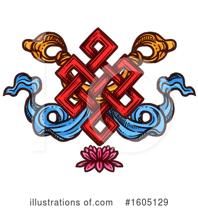 Royalty-Free (RF) Buddhism Clipart Illustration by Vector Tradition SM - Stock Sample #1605129