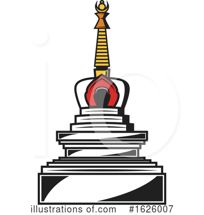 Royalty-Free (RF) Buddhism Clipart Illustration by Vector Tradition SM - Stock Sample #1626007