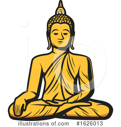 Buddha Clipart #1626013 by Vector Tradition SM