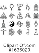 Buddhism Clipart #1636020 by Vector Tradition SM