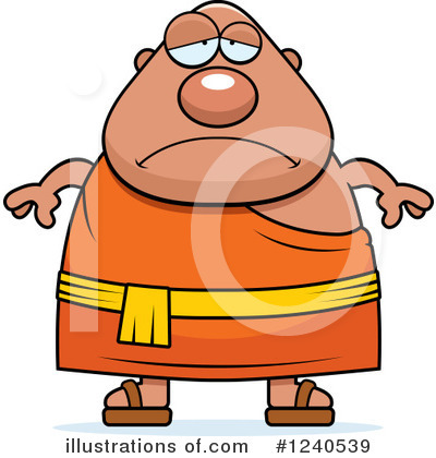 Royalty-Free (RF) Buddhist Clipart Illustration by Cory Thoman - Stock Sample #1240539