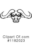 Buffalo Clipart #1182023 by Vector Tradition SM