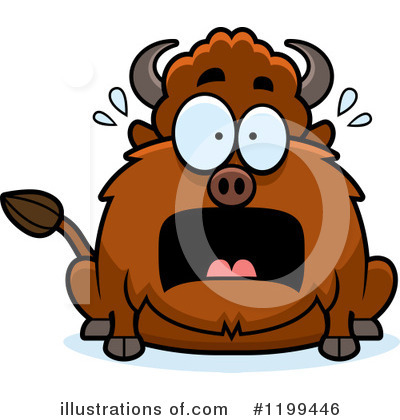 Royalty-Free (RF) Buffalo Clipart Illustration by Cory Thoman - Stock Sample #1199446