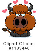 Buffalo Clipart #1199448 by Cory Thoman