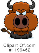 Buffalo Clipart #1199462 by Cory Thoman